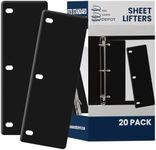 Sheet Lifters, Flat, 11" x 3", Blac