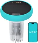 AIPER HydroComm Smart Pool Monitor, 24/7 Digital Water Testing for Pools, Hot Tubs & Spas, 5-in-1 Accurate Testing, App Control, Customized Optimization Tips, Blue