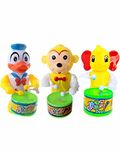 PRIMEFAIR Key-Operated Cute Drummer Toy for Toddler Kids Birthday Gift Birthday Return Gift Drumming and Dancing Action for Kids (DUCK-ELE-MON-15)