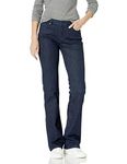 Amazon Essentials Women's Standard New Slim Bootcut Jean, Rinse, 8 Long