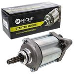 NICHE Starter Motor Assembly High Torque for Honda FourTrax Foreman Rancher 420 Pioneer 500 31200-HP5-601