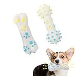 Fadcaer 2 Pcs Puppy Teething Toys,Squeaky Dog Toys Puppy Teething Chewing Toy for Teeth Cleaning and Boredom Relief Dog Chew Toys Dog Toys for Puppies Small Medium Dogs Breed