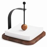 Celestree Napkin Holder for Table, Wood Napkin Holders for Paper Napkins, Cocktail Napkin Holder, Suitable for Kitchen, Restaurant, Bar, Office, Parties, Home Décor, Hotel, Cafe (Black Walnut Wood)