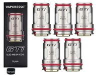 GTI coils for Vaporesso iTank iTank 2 Target 100 200 Gen 200 Gen 80S iTank2 Version Kit - No Nicotine (GTI 0.2ohm mesh coils)