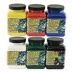 Chroma Mural Paint 16 Oz Set of 6 Primary