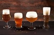 Beer Glass Set, Set of 4, European-Made (370ml, 400ml, 450ml, 600ml)