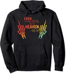 TIYL Even Savage Bitches Go to Heaven -Jelly Roll Pullover Hoodie (Black,2XL)