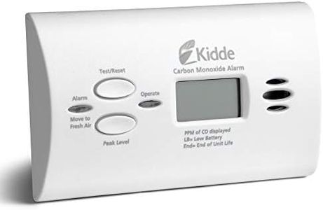 Kidde Carbon Monoxide Detector, AA Battery Powered CO Alarm with LEDs, Test-Reset Button, Low Battery Indicator, Portable