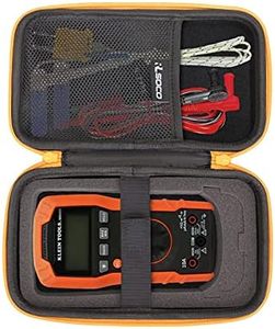 RLSOCO Hard Case for Klein Tools MM600/MM720/MM400/MM300/MM325/MM200/ET140 Digital Multimeter (with DIY Foam）