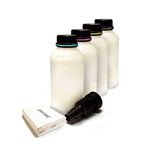 4x Müller Printware refill toner powder + chips for HP LaserJet Pro 200 color M 251 276 nw n fills CF210X-13A 131A 131X