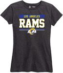 NFL Womens Charcoal Relaxed Fit Tsh