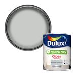 Dulux 5358142 Quick Dry Gloss Paint - Goose Down - 750ML