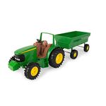 TOMY Ertl John Deere 8" Tractor with Flarebox Wagon Set (Styles May Vary)