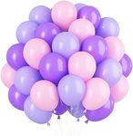 Purple and Pink Balloons 60 Packs 1