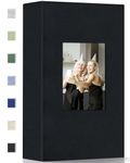 Popotop Photo Album 4x6-300 Photos Linen Cover Photo Books with 300 Horizontal Pockets,Slip-in Picture Albums for Family Wedding Anniversary Baby Vacation Pictures