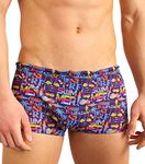 Kiniki Men's Tan Through Swim Trunks Swimwear - Aloha