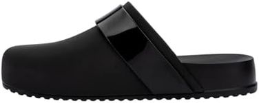 Melissa Cozy Clog Sandals for Women, Black, 8