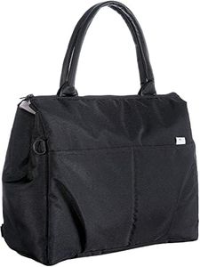 Chicco - Bolso organizador con cambiador, con asas, bandolera o para colgar en el carrito del bebé, color negro (Pure Black)
