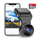 navycrest Dash Cam WiFi 2K 1440P Car Dashcam Recorder, Dashcams for Cars with SD Card Included, Night Vision, 170 degrees Wide Angle, WDR, Loop Recording, G-sensor, Parking Monitor, Motion Detection