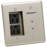 Panamax MIW-POWER-PRO-PFP Power In-Wall Home Theater Power Management Surge Suppressor