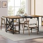 DWVO Dining Table for 4-6 People, 7