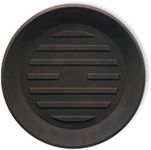 Crescent Garden Universal Round Saucer, Circular Saucer for Potted Plants, Old Bronze (13-Inch Inside Diameter)