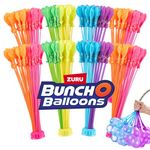 Original Bunch O Balloons Tropical Party 265+ Rapid-Filling Self-Sealing Water Balloons (8 Pack) by ZURU Water Balloon for the Whole Family, Kids, Teens and Adults