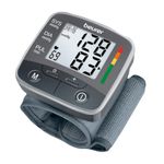 Beurer 659.02 BC32 Wrist Blood Pressure Monitor Included Wrist Cuff/Digital Display/Rish Indicator Color- Black