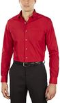 Van Heusen Men's Poplin Fitted Soli