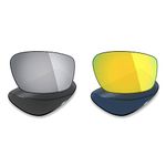 Mryok 2 Pair Polarized Replacement Lenses for Oakley Straightlink Sunglass - Options