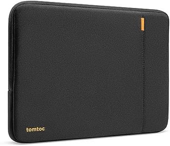 tomtoc 360 Protective Laptop Sleeve for 14-inch MacBook Pro M4/M3/M2/M1 Pro/Max A3112 A3401 A3185 A2992 A2918 A2779 2024-2021, Water-Resistant Case Bag with Accessory Pocket for 13.8 Surface Laptop 7