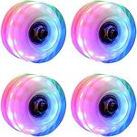 hlaill Roller Skate Wheels Luminous