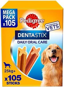 Pedigree DentaStix Daily Dental Chews Large Dog 25kg+ 105 Sticks