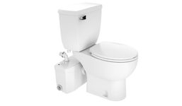 Saniflo saniplus-MP Saniplus Two Piece Round Toilet with Macerating Pump in White saniplus-MP