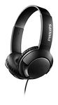 Philips BASS+ On Ear Headphones - Black (SHL3070BK/27)