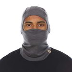 100% Merino Wool Balaclava Charcoal Gray One Size