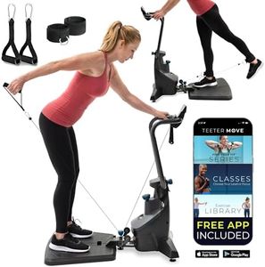 Teeter FitForm Home Gym Strength Trainer - Low-Impact Total Body Cable Resistance - TeeterMove Personal Training App