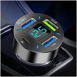 4 Ports USB Car Charger USB Adapter