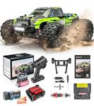 BEZGAR HP161S Brushless RC Car - 4X4 RTR remote control cars for Adults High Speed Max 68kph Off-Road RC Vehicle Monster Truck With 3S Battery, Toy Gifts for Boy Age 8-12 and Adults