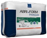 ABENA Abri-Form Premium All-In-One Incontinence Pads For Men & Women, Eco-Labelled Womens Incontinence Pads, Mens Incontinence Pads, - XL 4, 110-170cm Waist, 4000ml Absorbency, 12PK