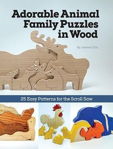 Adorable Animal Family Puzzles in Wood: 25 Easy Designs for the Scroll Saw (Fox Chapel Publishing) Simple Projects and Full-Size Patterns for ... and More: 25 Easy Patterns for the Scroll Saw