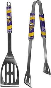 NFL Minnesota Vikings Steel BBQ Tool Set (2 Piece)