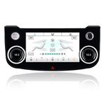 MOOKAKA Car Air Conditioning Control Panel for Jaguar F-PACE/XE/XEF/XF/XFL 2015-2020 Android A/C HD LCD Touch Screen Display with Big Buttons Dual Flash Button Climate Adjustment