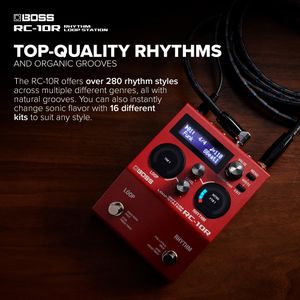 BOSS RC-10R Rhythm Loop Station Pedal – Drum Machine & Looper