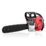 Sararoom 20" Petrol Chainsaw 4200W 11500PRM Powerful Gas Powered Chainsaw, 52cc 2-Stroke Chain Saw with 550ML Large Capacity Fuel Tank for Tree Felling and Logging (Red)