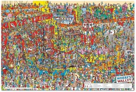 Grupo Erik Where's Wally? Poster - 36 x 24 inches / 91.5 x 61 cm - Shipped Rolled Up - Cool Posters - Art Poster - Posters & Prints - Wall Posters