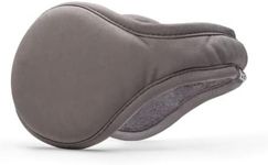 180s Men's Urban Ear Warmer, Behind-the-Head Winter Earmuffs (Charcoal Gray, Ear-Warmer)