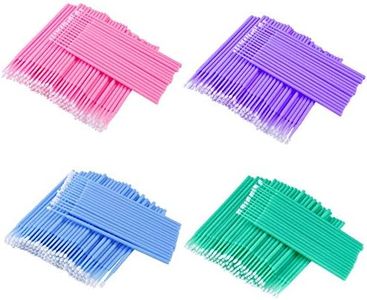 Micro Aplicadores Pinceles Desechables El Cepillo de Extensión de Pestañas para Maquillaje Limpieza Pestañas 400 Piezas