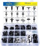 OAUTOO 195pcs for Dodge Challenger Charger 2006-On Auto Body Interior and Exterior Retainer Fastener Clip Assortment