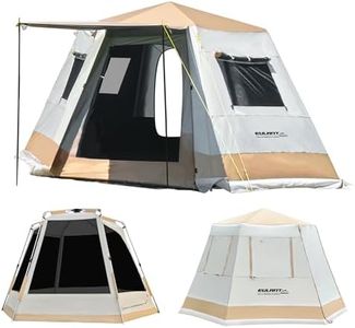 EULANT 4-6 Person Waterproof Family Camping Tents with Quick Up System,Dome Ventilate Camp Tents for Outdoor Camping Hiking & Traveling Picnic 3.3x3.3x2m